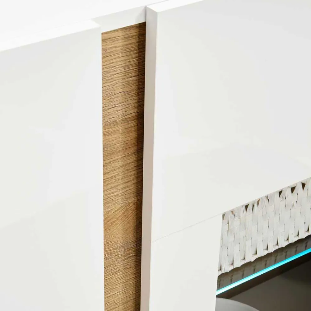 Wohnen Vitrinen<Moderne Vitrine 72x154x40 cm - Myrda