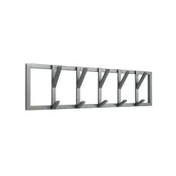 Wohnen Garderoben<Moderne Wandgarderobe mit fünf Kleiderhaken - Claudira