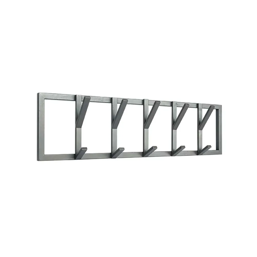 Wohnen Garderoben<Moderne Wandgarderobe mit fünf Kleiderhaken - Claudira