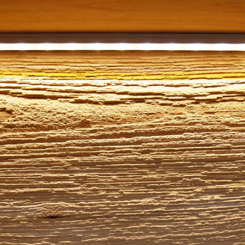 Wohnen Vitrinen|Schränke<Moderne Wildeiche Vitrine 63x207x43 cm - Acmida