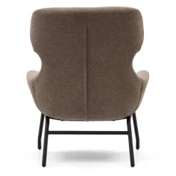 Wohnen Sessel<Moderner Chenille Sessel in Hellbraun - Mosso