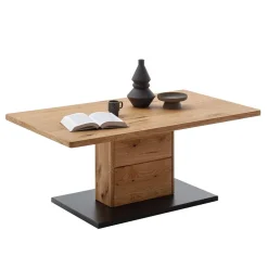 Wohnen Tische<Moderner Couchtisch in Wildeiche und Anthrazit - Drinidad