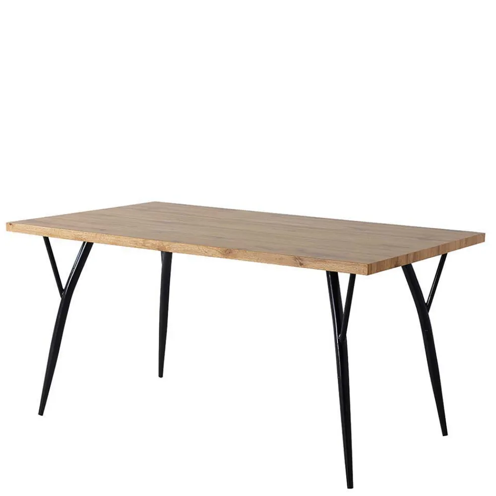 Wohnen Sitzgruppe<Moderner Esstisch mit vier Stühlen - Rusanno (fünfteilig)