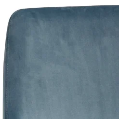 Wohnen Stühle<Moderner Esstischstuhl in Blau Samt - Elisa (2er Set)