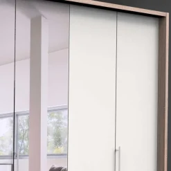 Wohnen Kleiderschränke|Schränke<Moderner Falttüren-Kleiderschrank mit Spiegel - Vaclyn