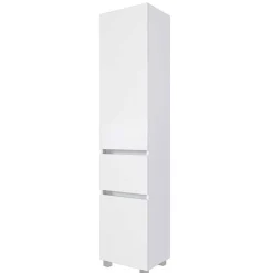 Wohnen Schränke<Moderner Hochschrank fürs Bad 40x180x35 cm - Misbonas