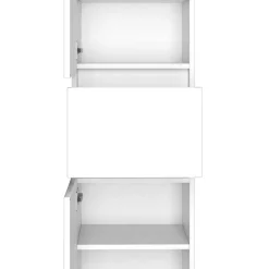 Wohnen Schränke<Moderner Hochschrank fürs Bad 40x180x35 cm - Misbonas