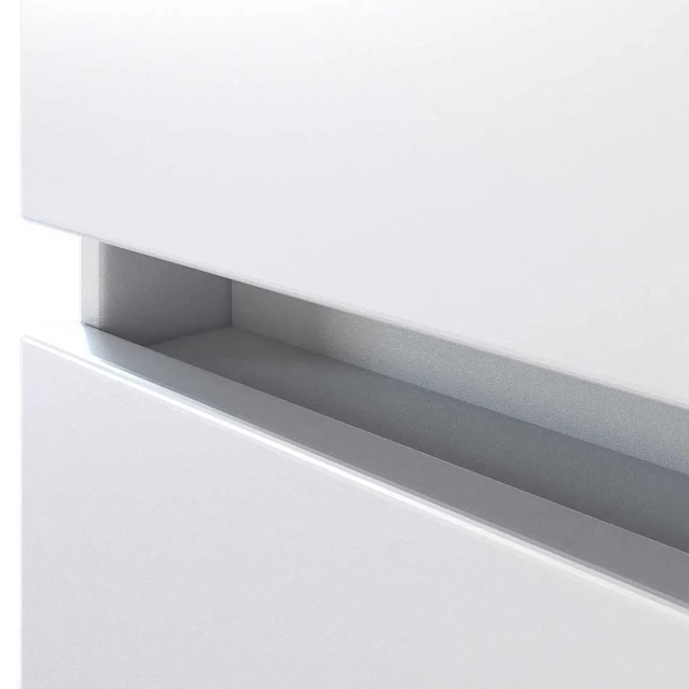 Wohnen Schränke<Moderner Hochschrank fürs Bad 40x180x35 cm - Misbonas
