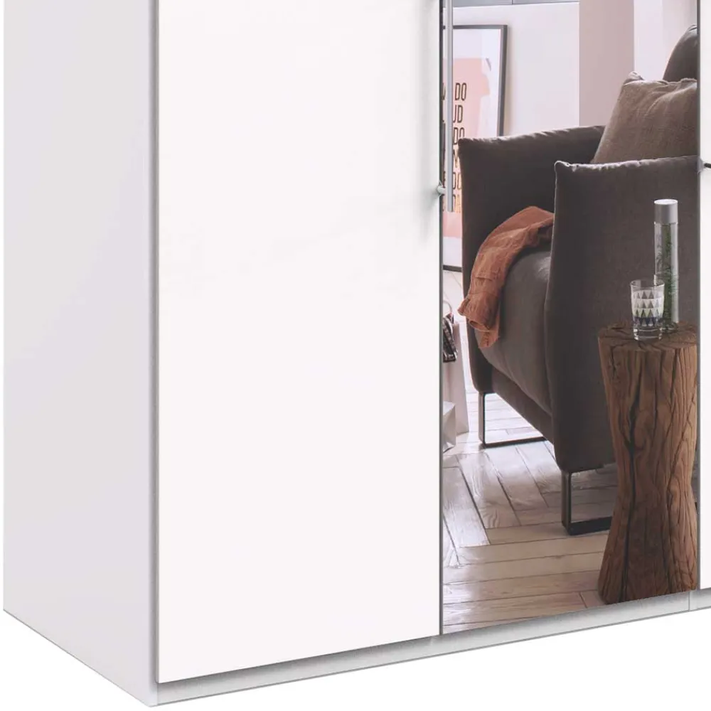 Wohnen Kleiderschränke|Schränke<Moderner Kleiderschrank mit Spiegel - Donpiave