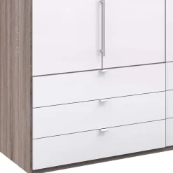 Wohnen Kleiderschränke|Schränke<Moderner Kombi Schlafzimmerschrank 58 cm tief - Empresian
