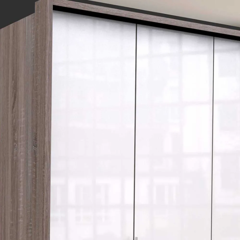 Wohnen Kleiderschränke|Schränke<Moderner Kombi Schlafzimmerschrank 58 cm tief - Empresian