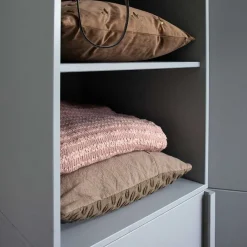 Wohnen Kleiderschränke|Schränke<Moderner Schrank in Beton Grau - Almond
