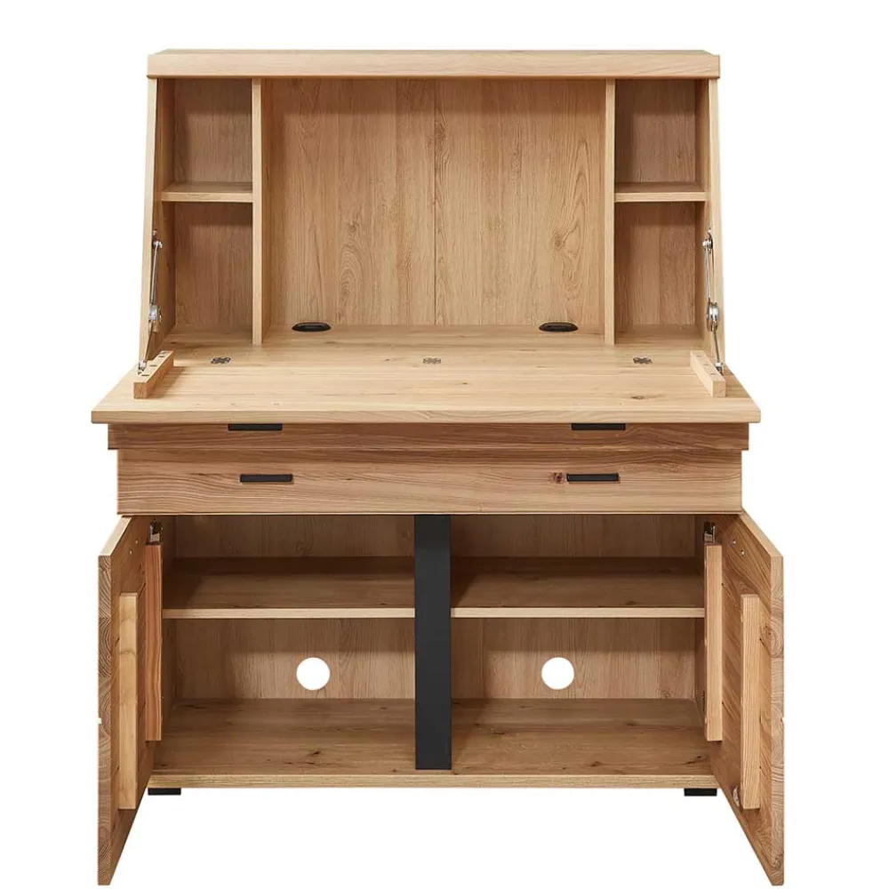 Wohnen Highboards<Moderner Sekretär teilmassiv - Mattadore