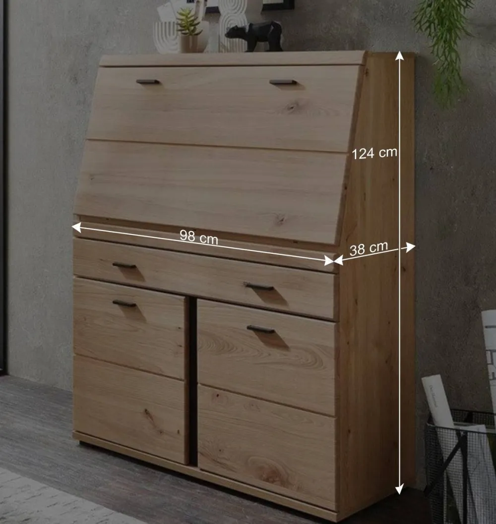 Wohnen Highboards<Moderner Sekretär teilmassiv - Mattadore