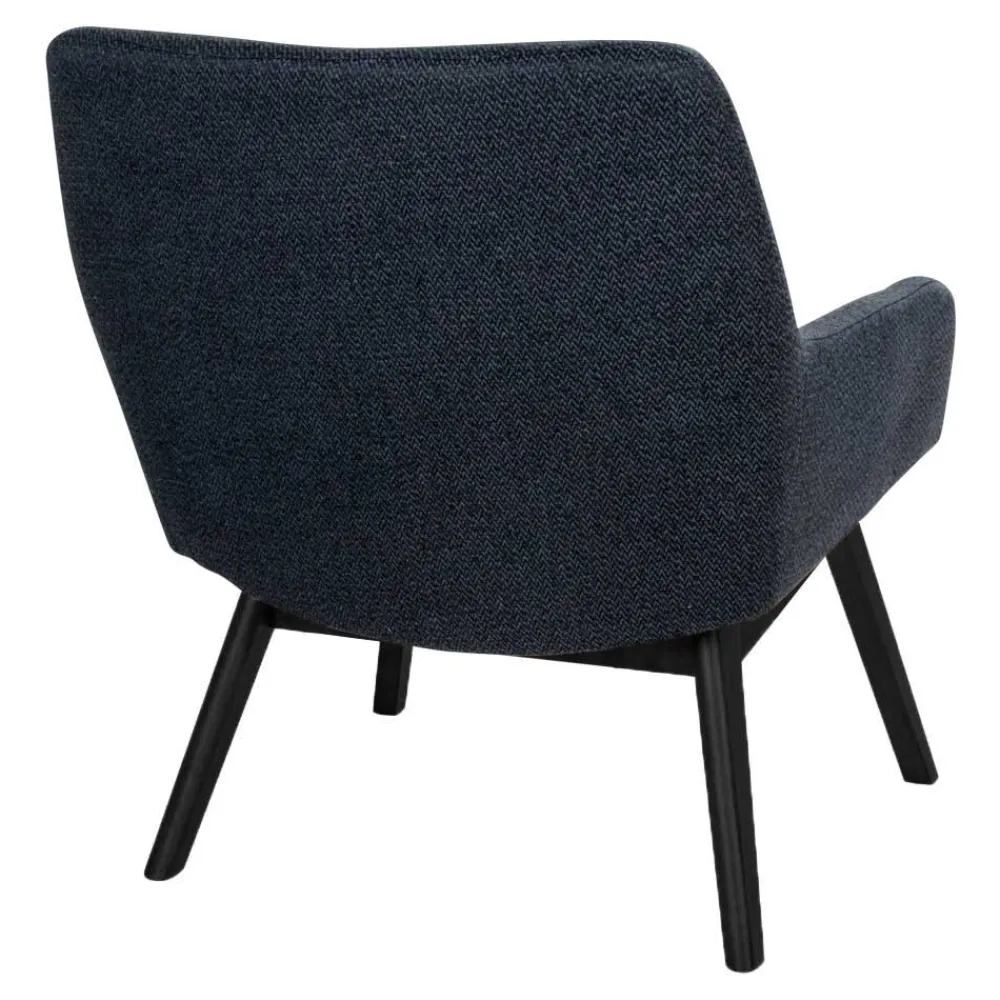 Wohnen Sessel<Moderner Sessel mit Strukturstoff in Grau - Mialano