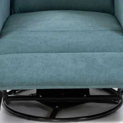 Wohnen Sessel<Moderner TV Sessel in Petrol Blau - Edoro