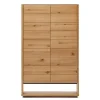 Wohnen Vitrinen<Moderner Wohnzimmerschrank in Eichefarben - Algaro