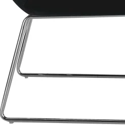 Wohnen Sessel<Moderner Wohnzimmrstuhl in Schwarz Samt - Jet