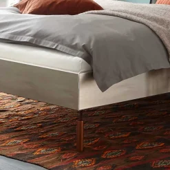 Wohnen Betten<Modernes Bett mit Kunstlederkopfteil - Optica