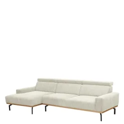 Wohnen Sofas<Modernes Ecksofa in Creme Cordbezug - Caldizza