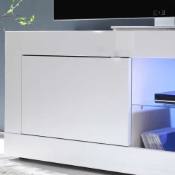 Wohnen Tv & Hifi-Möbel|Lowboards<Modernes Fernsehunterschrank in Weiß - Sogno