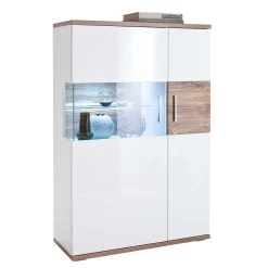 Wohnen Highboards<Modernes Highboard in Hochglanz - Icadro
