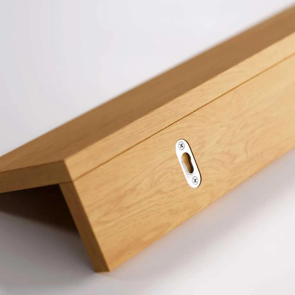 Wohnen Regale<Modernes Hängeboard in Furnier Eiche - Elastian