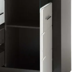 Wohnen Highboards<Modernes Hochglanz Highboard in Weiß - Istensa