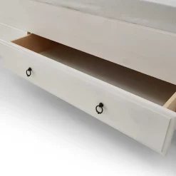 Wohnen Betten<Modernes Landhausbett in Weiß & Grau - Caneon