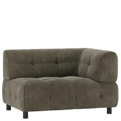 Wohnen Sofas<Modernes Modulsofa Ecke in Blassgrün Cord - Praggio
