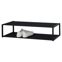 Wohnen Regale<Modernes Schuhregal mit zwei Ablagen - Acke