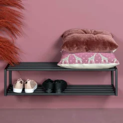 Wohnen Regale<Modernes Schuhregal mit zwei Ablagen - Acke