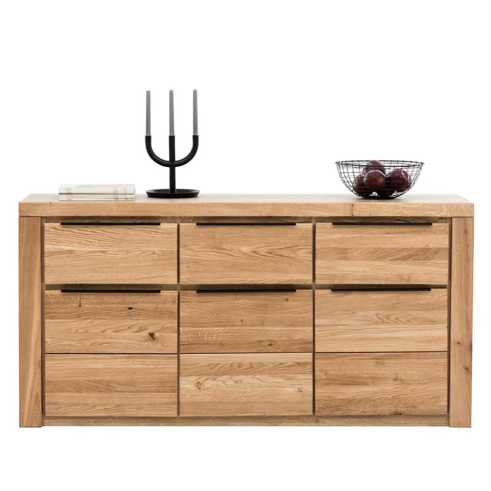 Wohnen Sideboards<Modernes Sideboard in Eiche teilmassiv - Nelenia