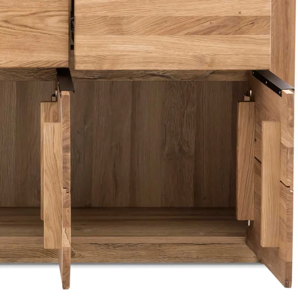 Wohnen Sideboards<Modernes Sideboard in Eiche teilmassiv - Nelenia