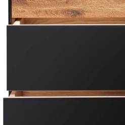 Wohnen Sideboards<Modernes Sideboard in Wildeiche und Anthrazit - Claas