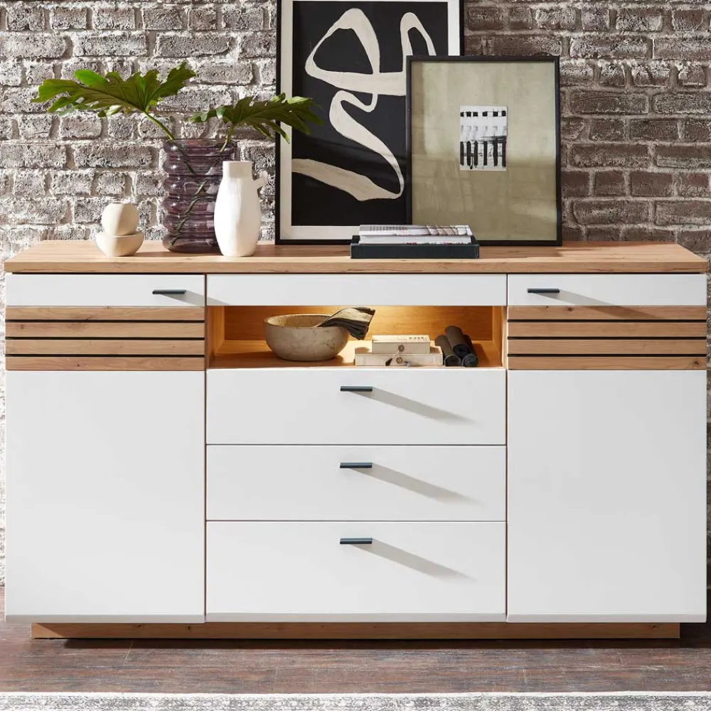 Wohnen Sideboards<Modernes Sideboard mit 175 cm Breite - Niam