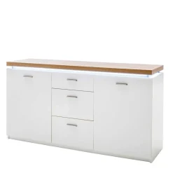 Wohnen Sideboards<Modernes Sideboard mit LED Beleuchtung - Nusenia