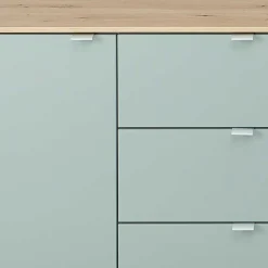 Wohnen Sideboards<Modernes Sideboard mit Metallgriffen - Yoan