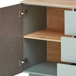 Wohnen Sideboards<Modernes Sideboard mit Metallgriffen - Yoan