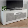Wohnen Tv & Hifi-Möbel|Lowboards<Modernes TV Element in Hochglanz Weiß - Niris
