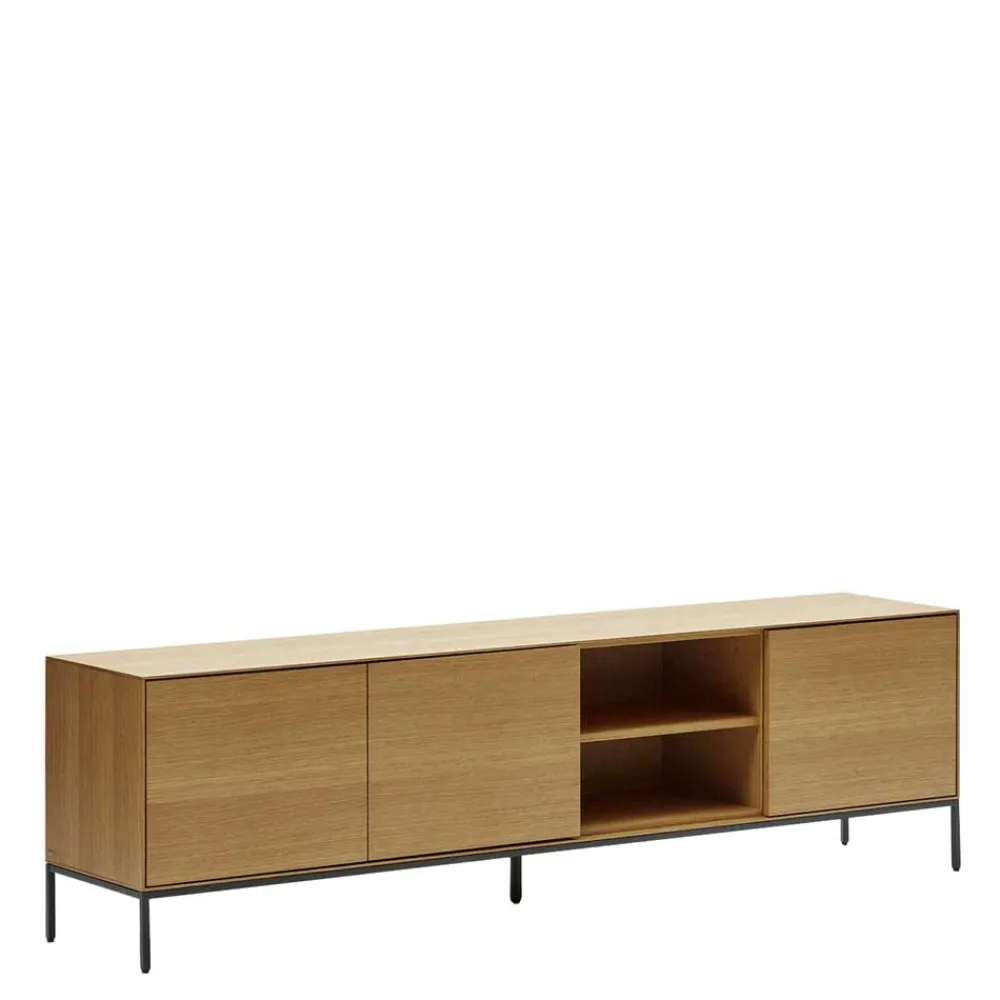 Wohnen Tv & Hifi-Möbel|Lowboards<Modernes TV Lowboard in Eiche - Utperio