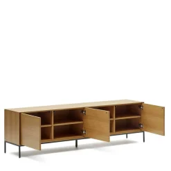 Wohnen Tv & Hifi-Möbel|Lowboards<Modernes TV Lowboard in Eiche - Utperio