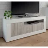 Wohnen Tv & Hifi-Möbel|Lowboards<Modernes TV Lowboard mit Fach & 3 Türen - Merenda