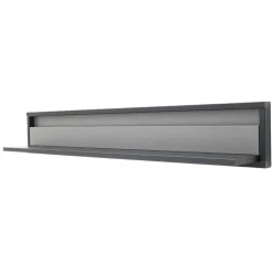 Wohnen Regale<Modernes Wandboard in Grau - 156 cm breit - Ridona