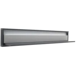 Wohnen Regale<Modernes Wandboard in Grau - 156 cm breit - Ridona