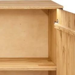 Wohnen Sideboards<Modernes Wildeiche Sideboard mit LED Licht - Viligrana