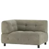 Wohnen Sofas<Modul Couchelement in Blassgrün Chenille - Montreal