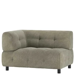 Wohnen Sofas<Modul Couchelement in Blassgrün Chenille - Montreal