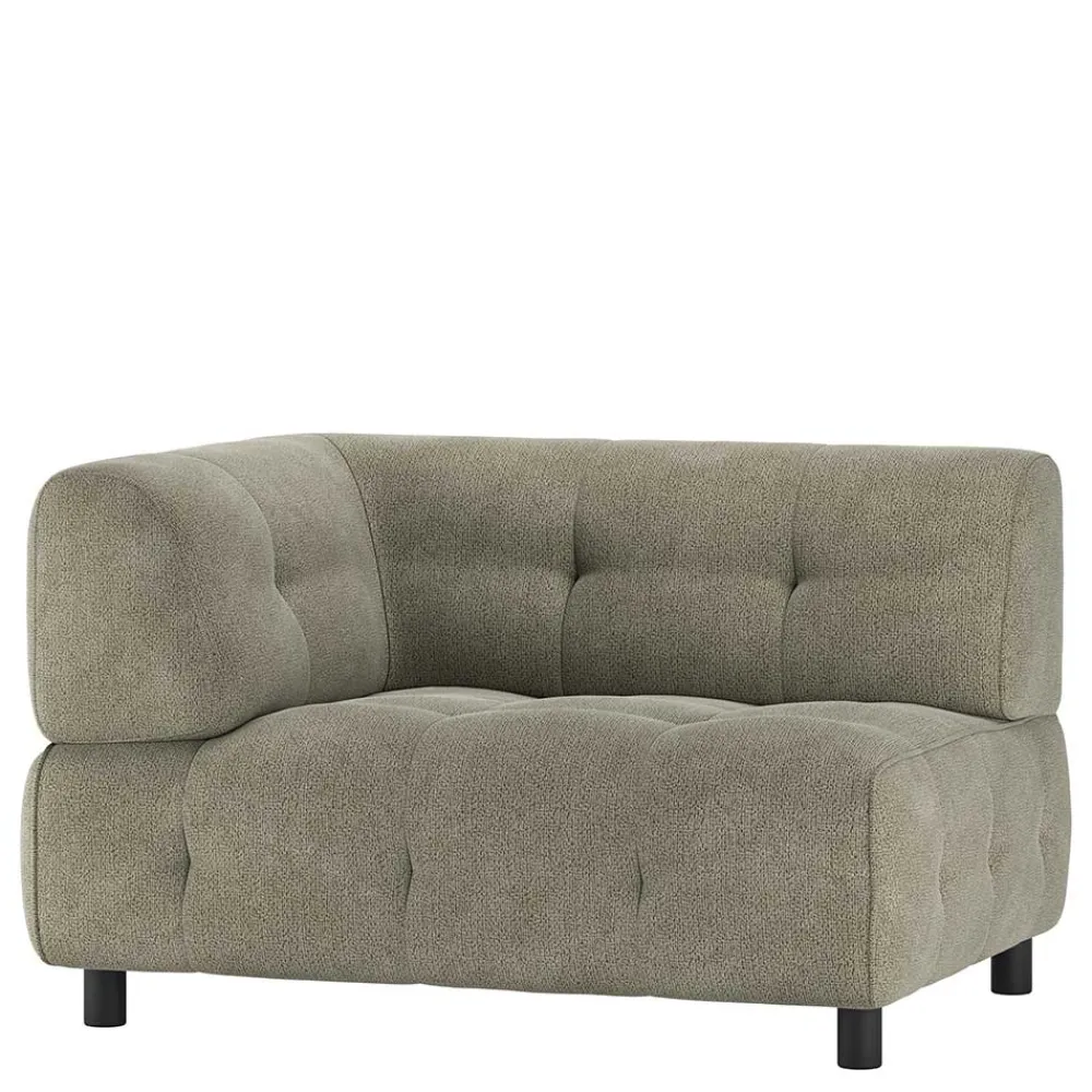 Wohnen Sofas<Modul Couchelement in Blassgrün Chenille - Montreal