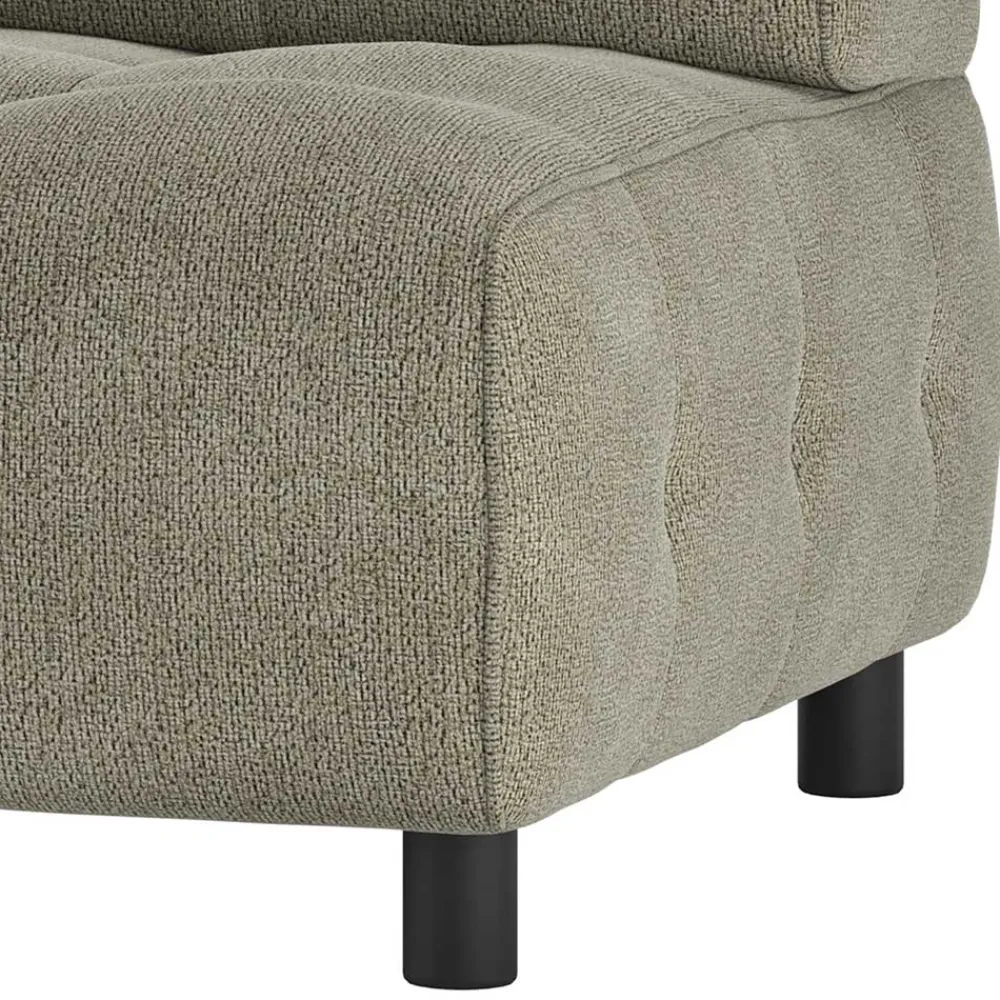 Wohnen Sofas<Modul Couchelement in Blassgrün Chenille - Montreal